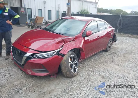 2020 Nissan Sentra Sv Xtronic Cvt z USA, uszkodzony, nr VIN 3N1AB8CV4LY241111